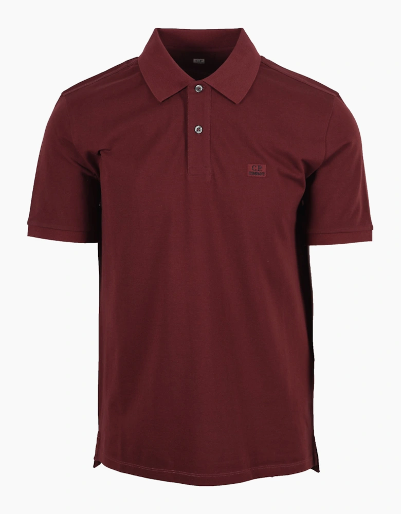 CP COMPANY POLO SHIRT ANDORRA RED