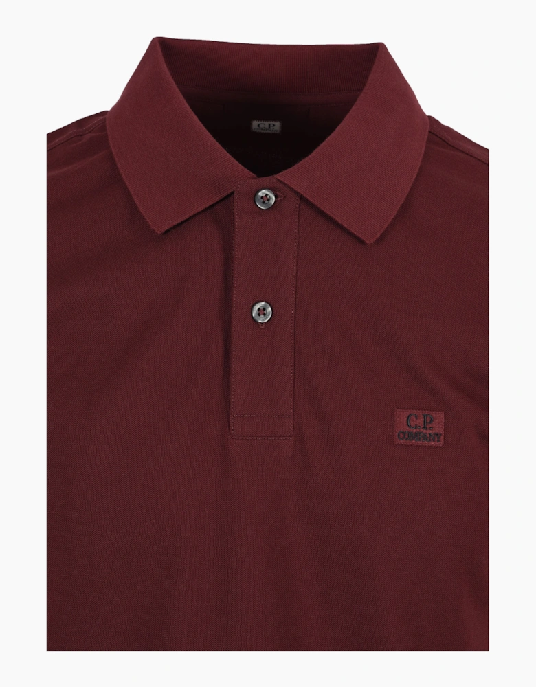 CP COMPANY POLO SHIRT ANDORRA RED