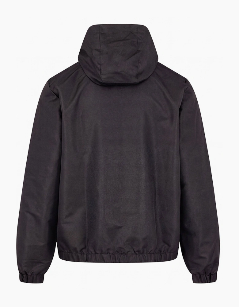 AQUASCUTUM DIAMOND WAVE BADGE TRACKTOP BLACK