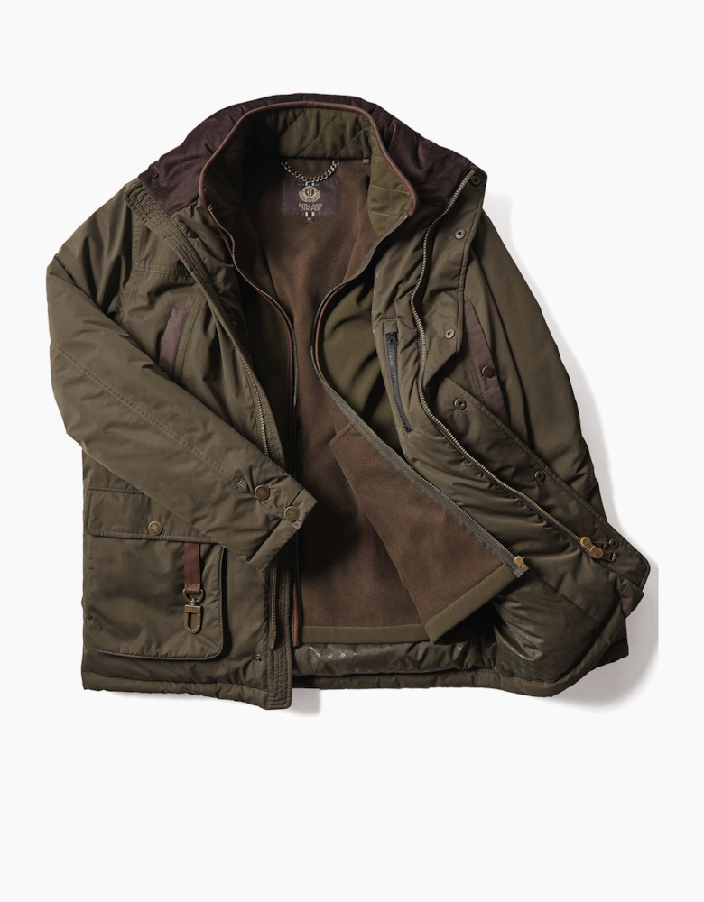 HOLLLAND COOPER STAMFORD FIELD COAT KHAKI