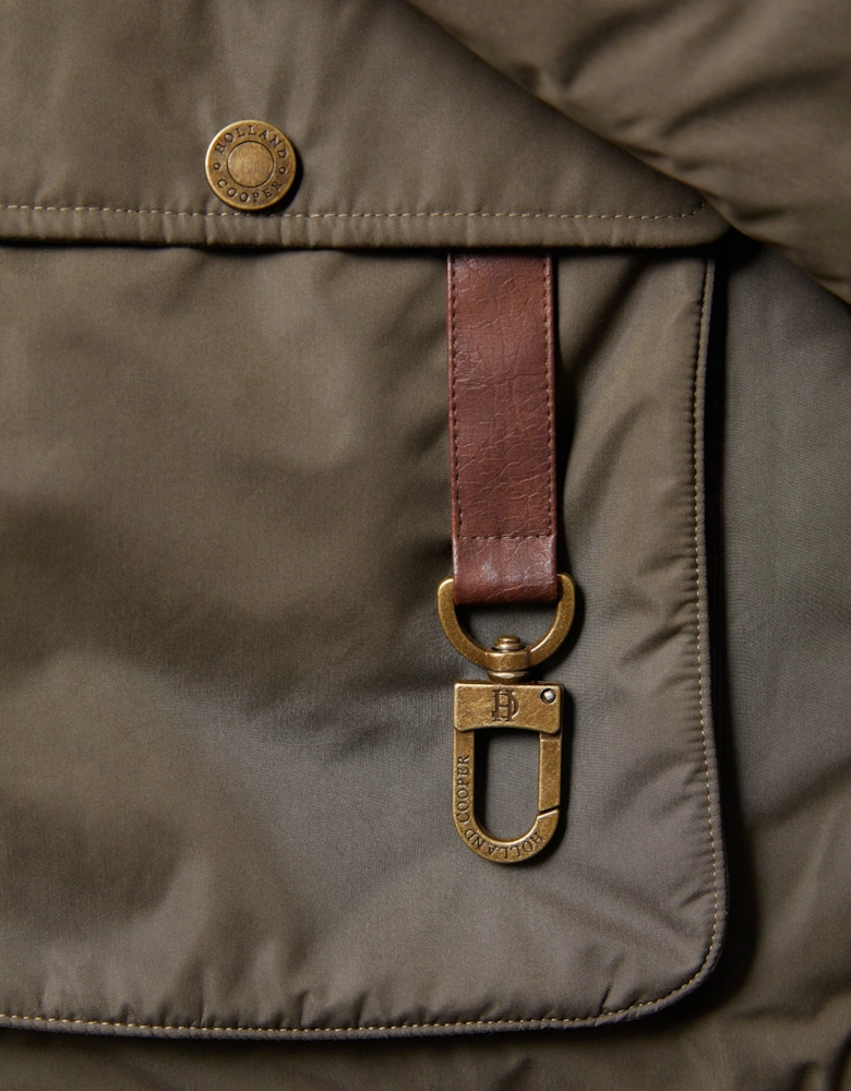 HOLLLAND COOPER STAMFORD FIELD COAT KHAKI