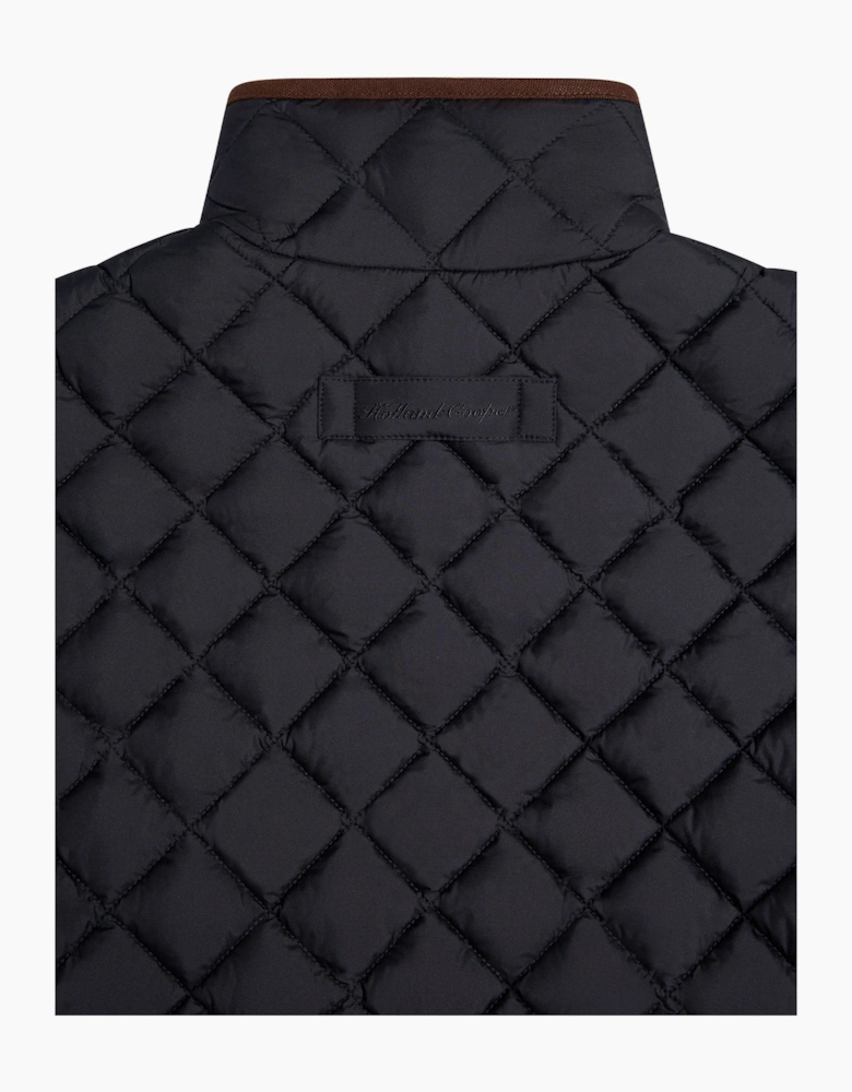 HOLLAND COOPER COUNTRY QUILTED GILET INK NAVY