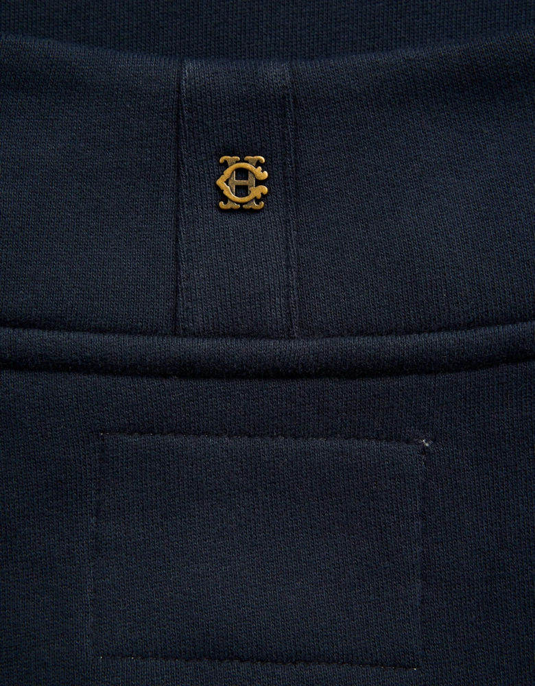 HOLLAND COOPER QUARTER ZIP SWEATSHIRT NAVY