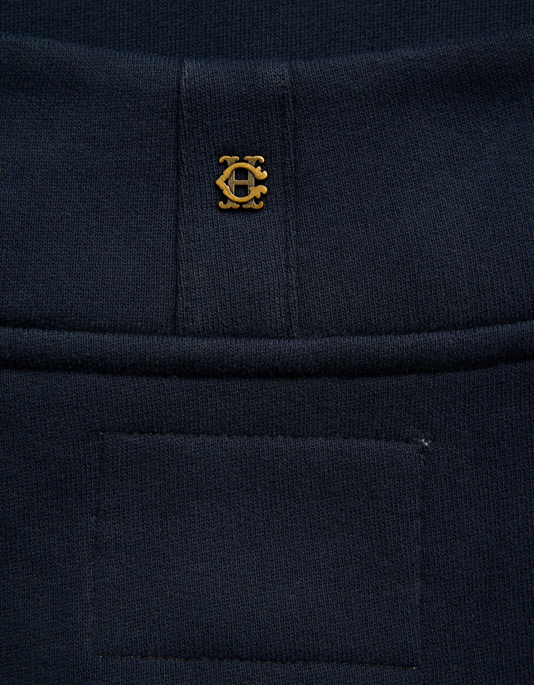 HOLLAND COOPER QUARTER ZIP SWEATSHIRT NAVY