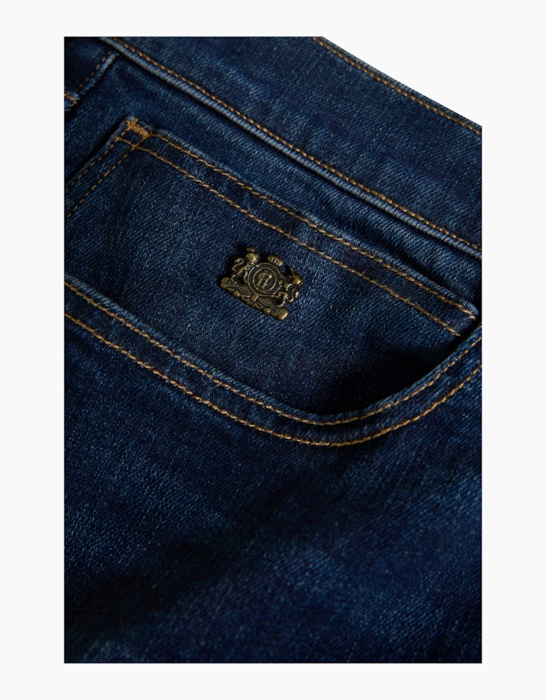 HOLLAND COOPER CLASSIC STRAIGHT JEAN DARK INDIGO