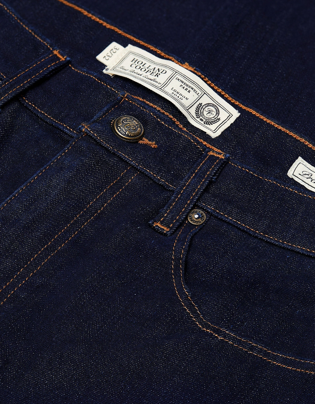 HOLLAND COOPER CLASSIC STRAIGHT JEAN DARK INDIGO