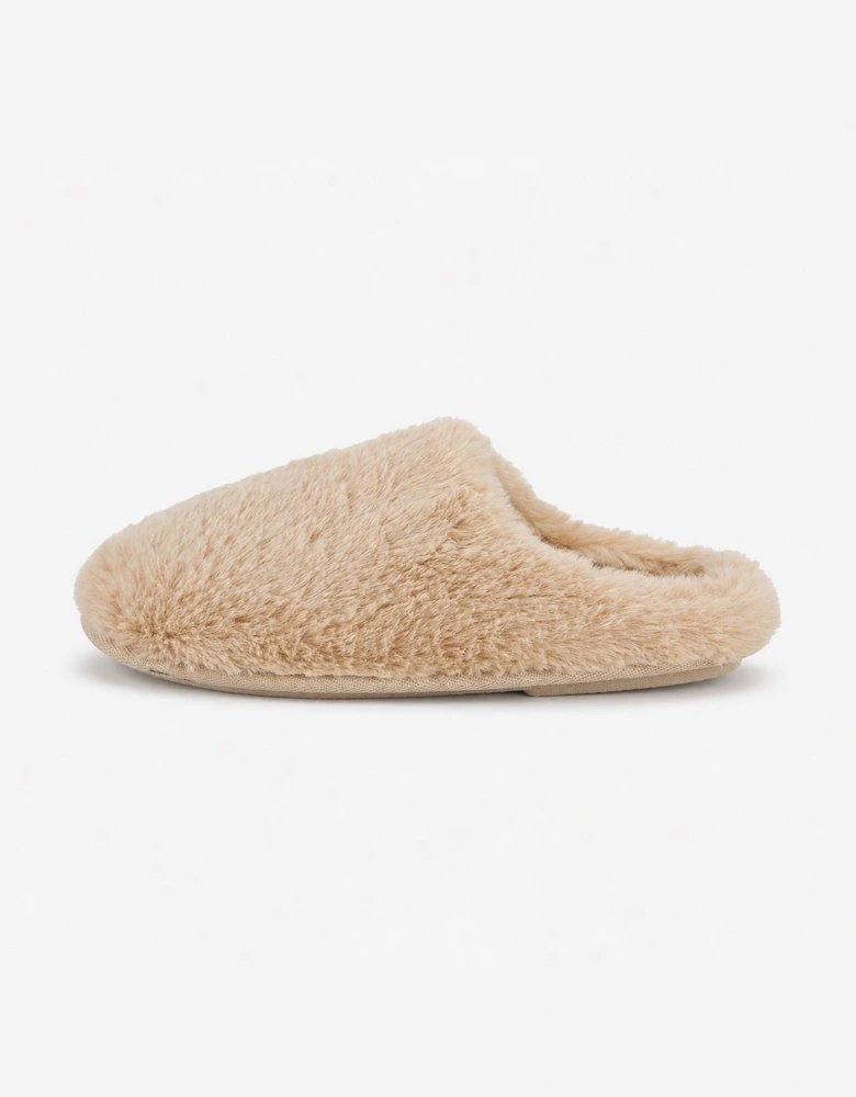Jo & Joe CALLIE Womens Mule Slippers Beige