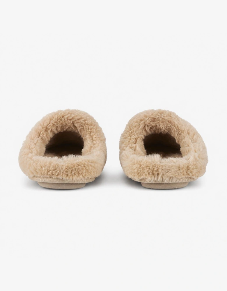 Jo & Joe CALLIE Womens Mule Slippers Beige