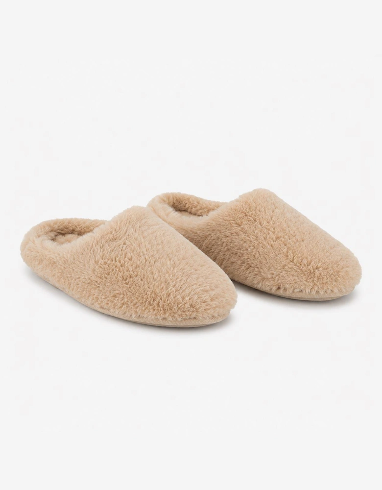 Jo & Joe CALLIE Womens Mule Slippers Beige