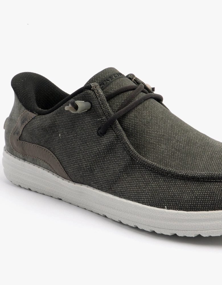 210959/BKGY MELSON - CORONADO Mens Shoes Black/Grey
