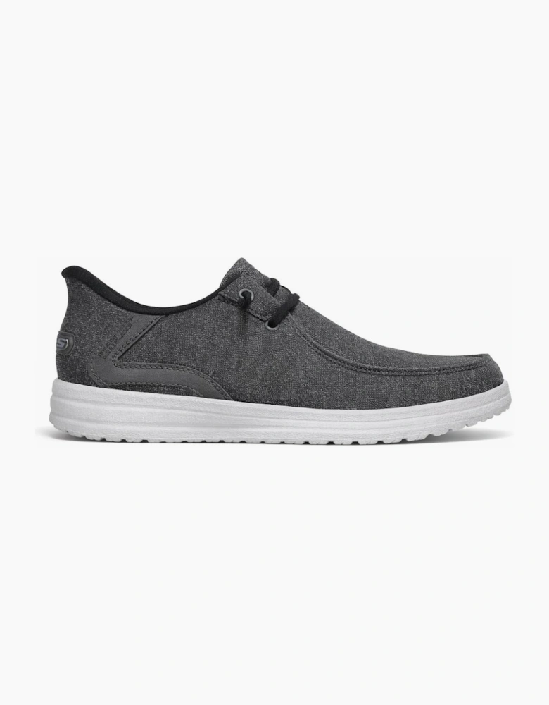 210959/BKGY MELSON - CORONADO Mens Shoes Black/Grey