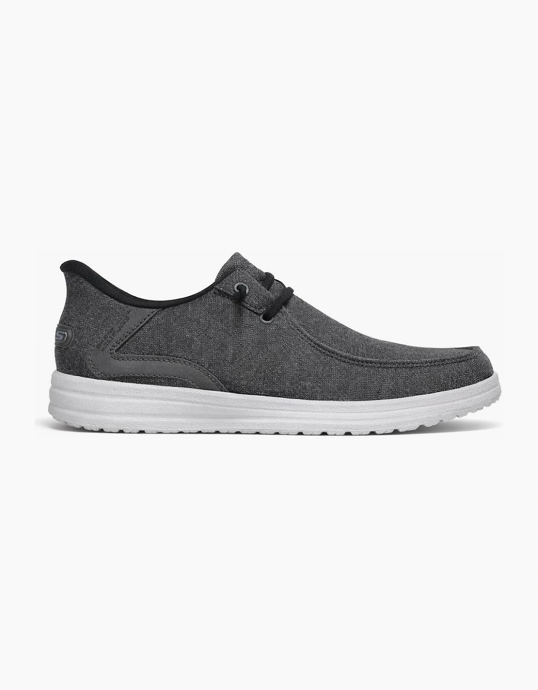 210959/BKGY MELSON - CORONADO Mens Shoes Black/Grey