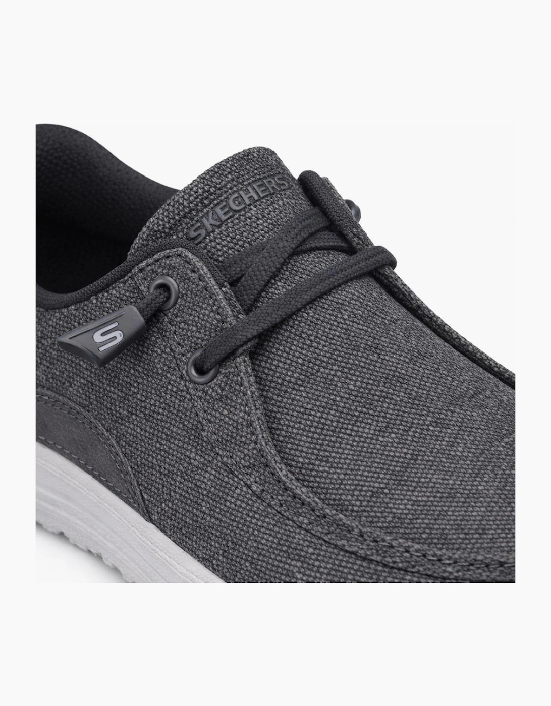 210959/BKGY MELSON - CORONADO Mens Shoes Black/Grey