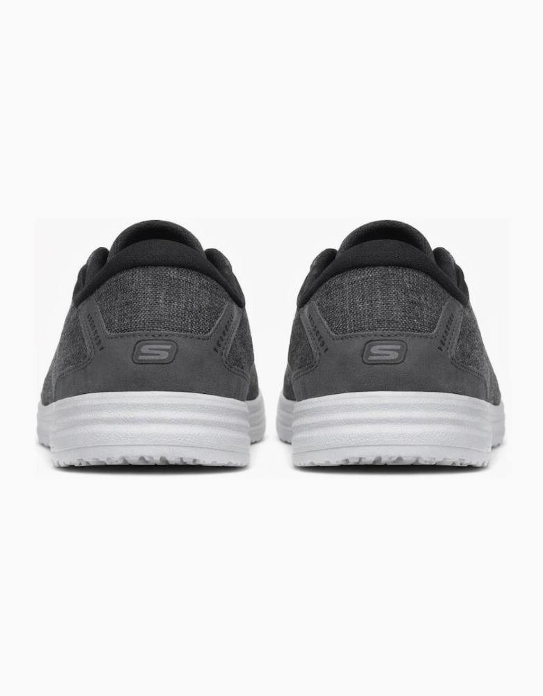 210959/BKGY MELSON - CORONADO Mens Shoes Black/Grey