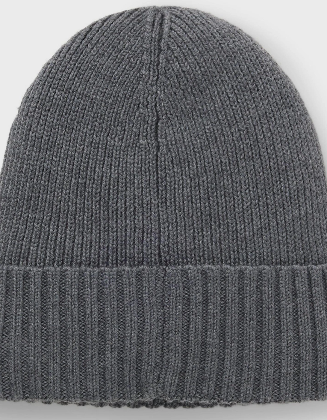 Fati Virgin Wool Grey Beanie