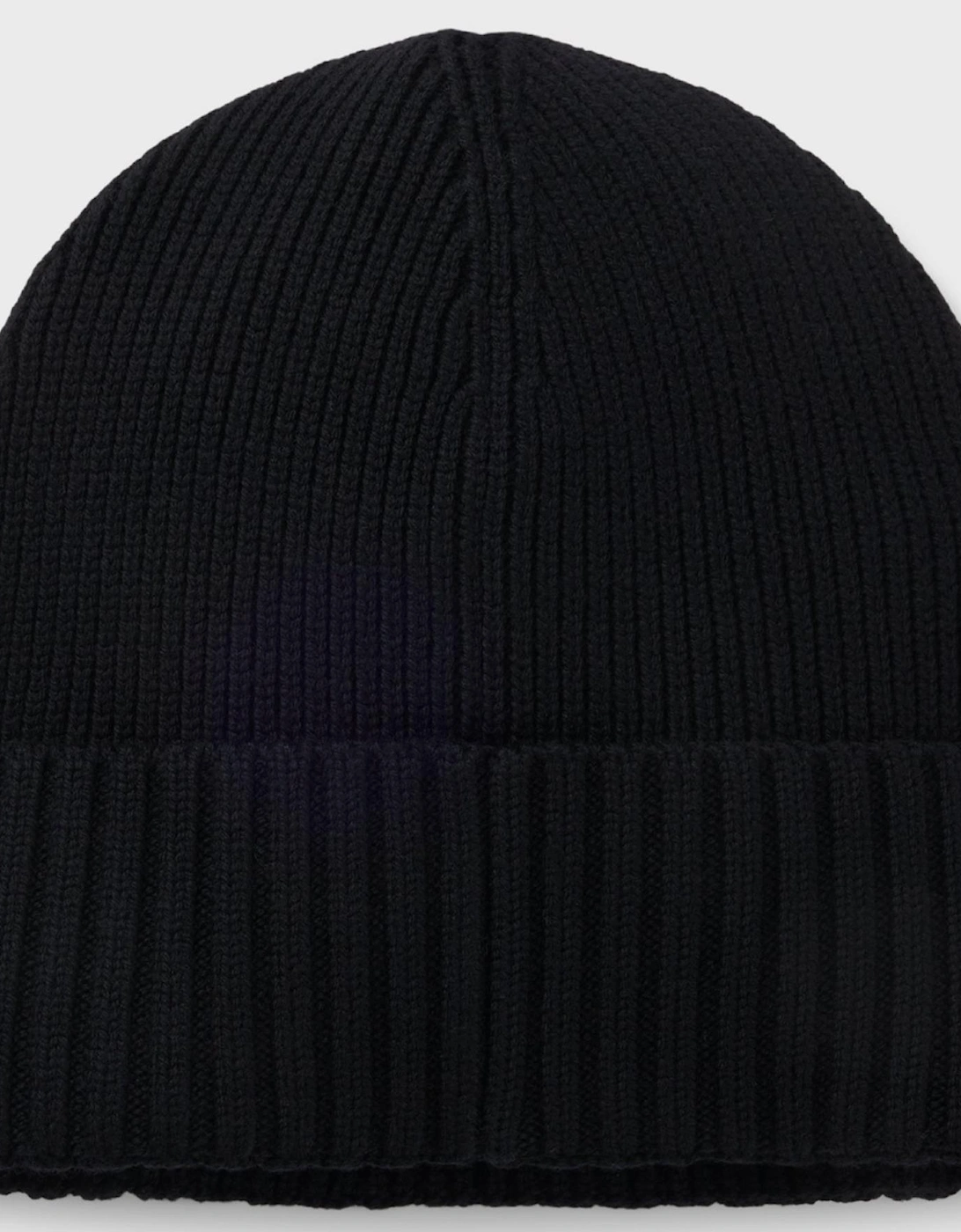 Fati Virgin Wool Black Beanie