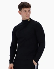 Black/Gold Lurex