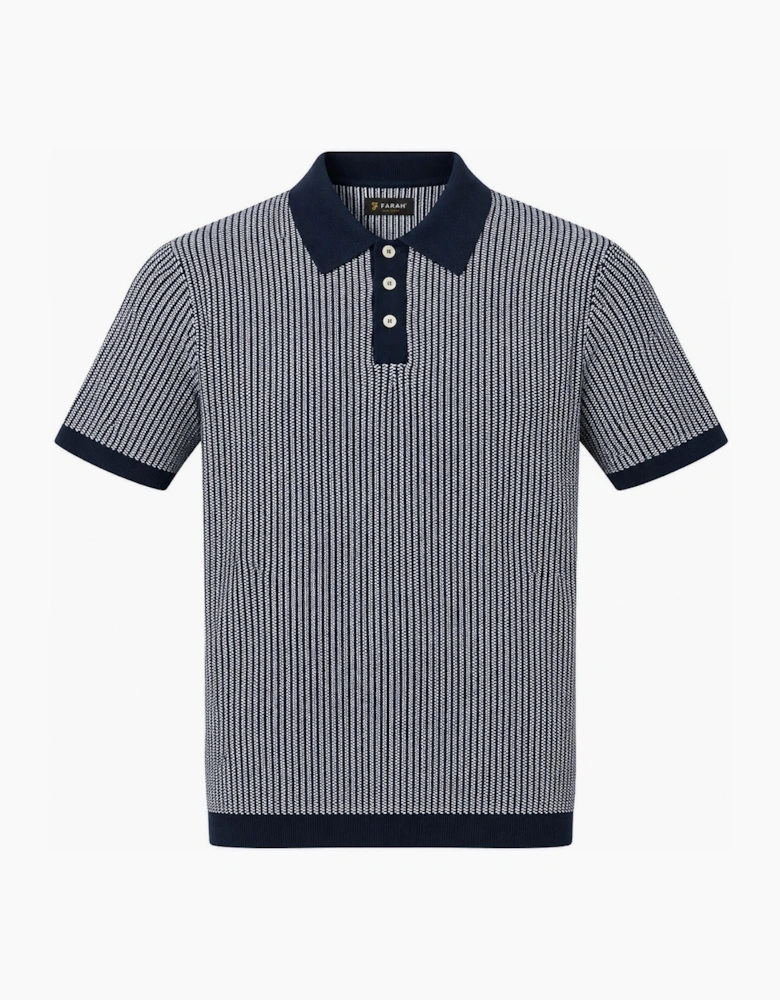 Jack & Jones JPRBLUCHRIS Knit Polo SS Pageant Blue