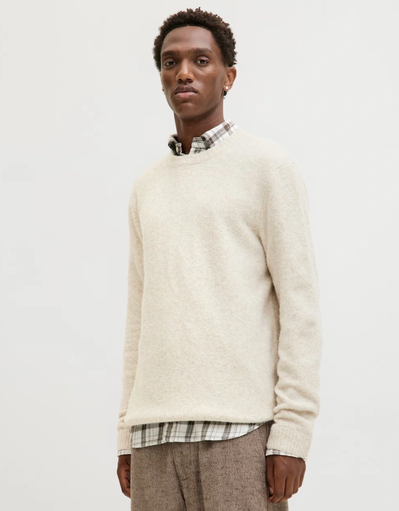 Jack & Jones JPRBlasimon souffle knit crew jumper Ancient Scroll