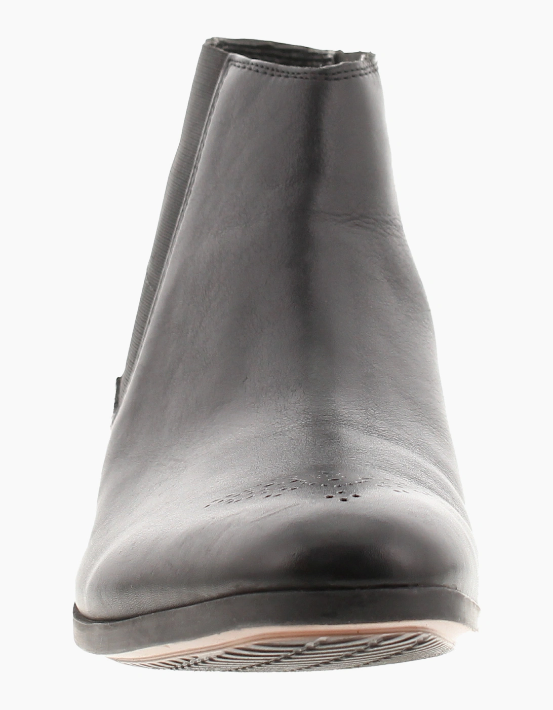 Clarks Mens Smart Boots Gilmore Chelsea Black Leather Pull On UK Size
