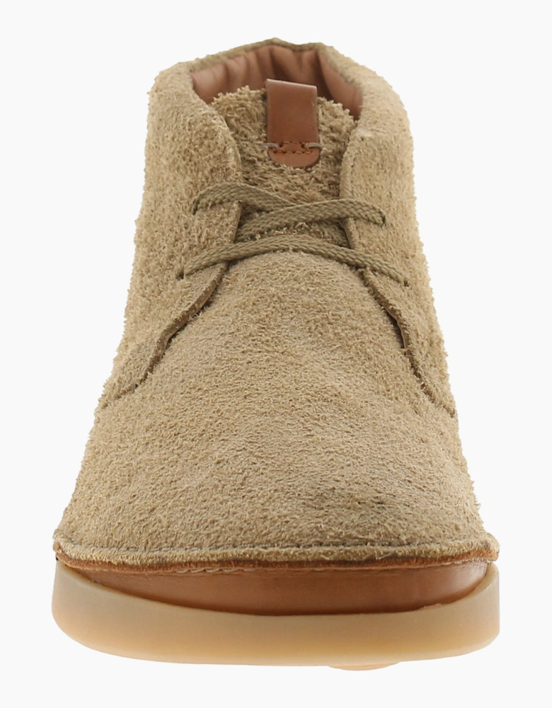Clarks Mens Desert Boots Oakland Rise Suede Lace Up sandstone UK Size