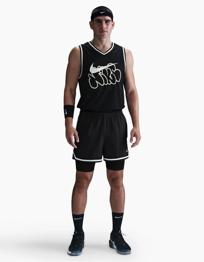 2 in 1 Basketball Bermuda Shorts