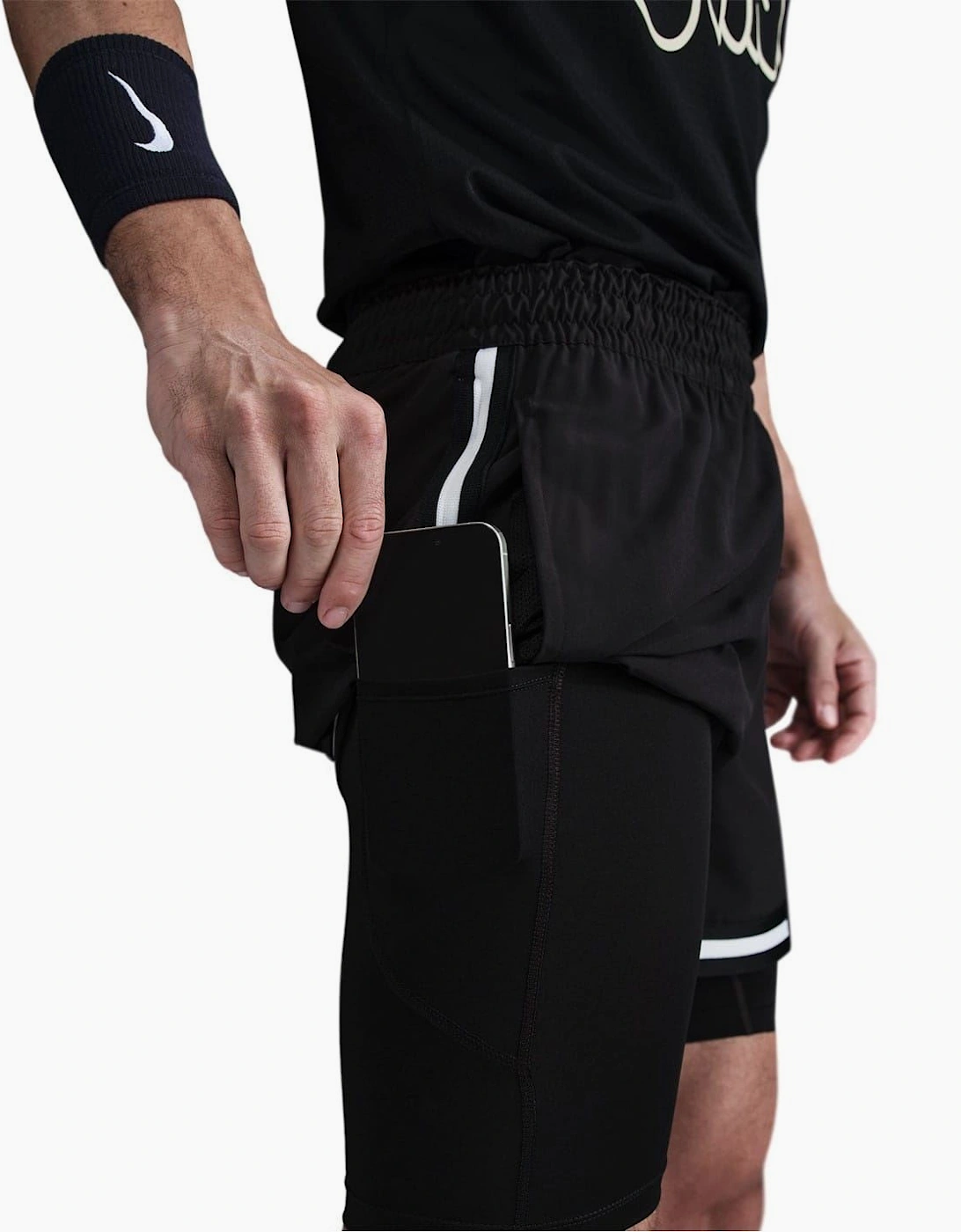 2 in 1 Basketball Bermuda Shorts