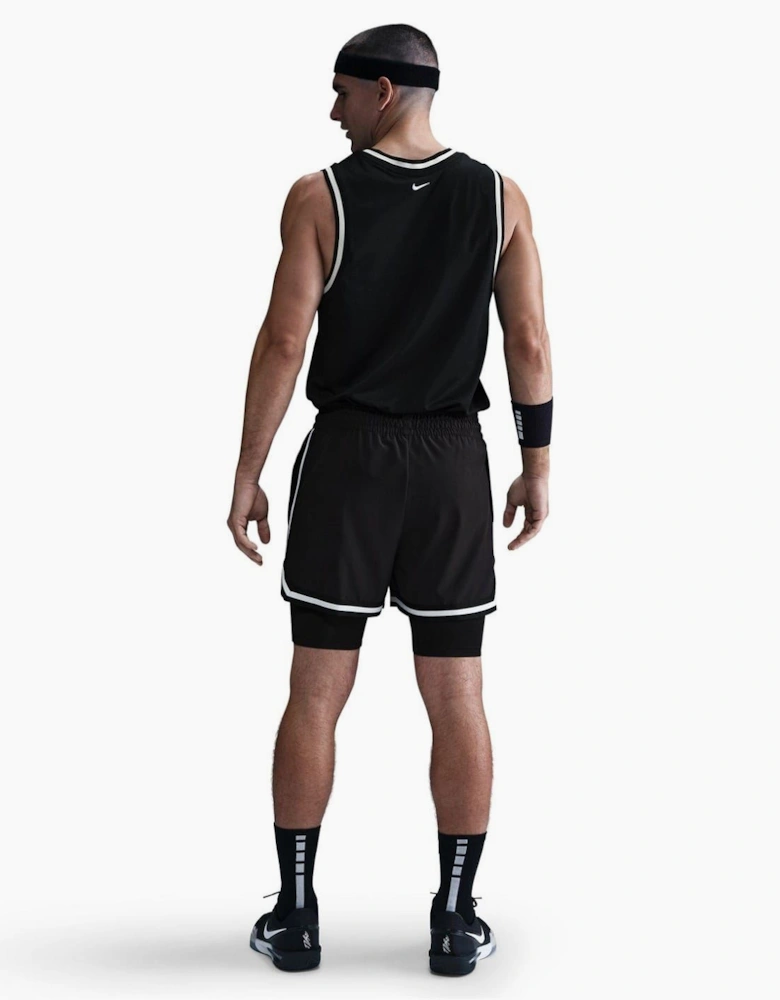 2 in 1 Basketball Bermuda Shorts