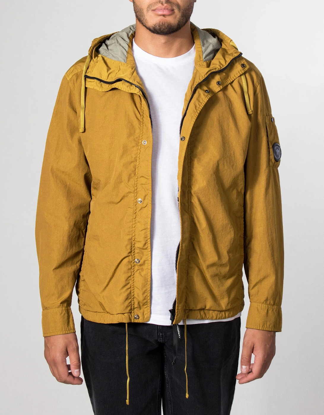 T-ST Nylon Hooded Lens Overshirt