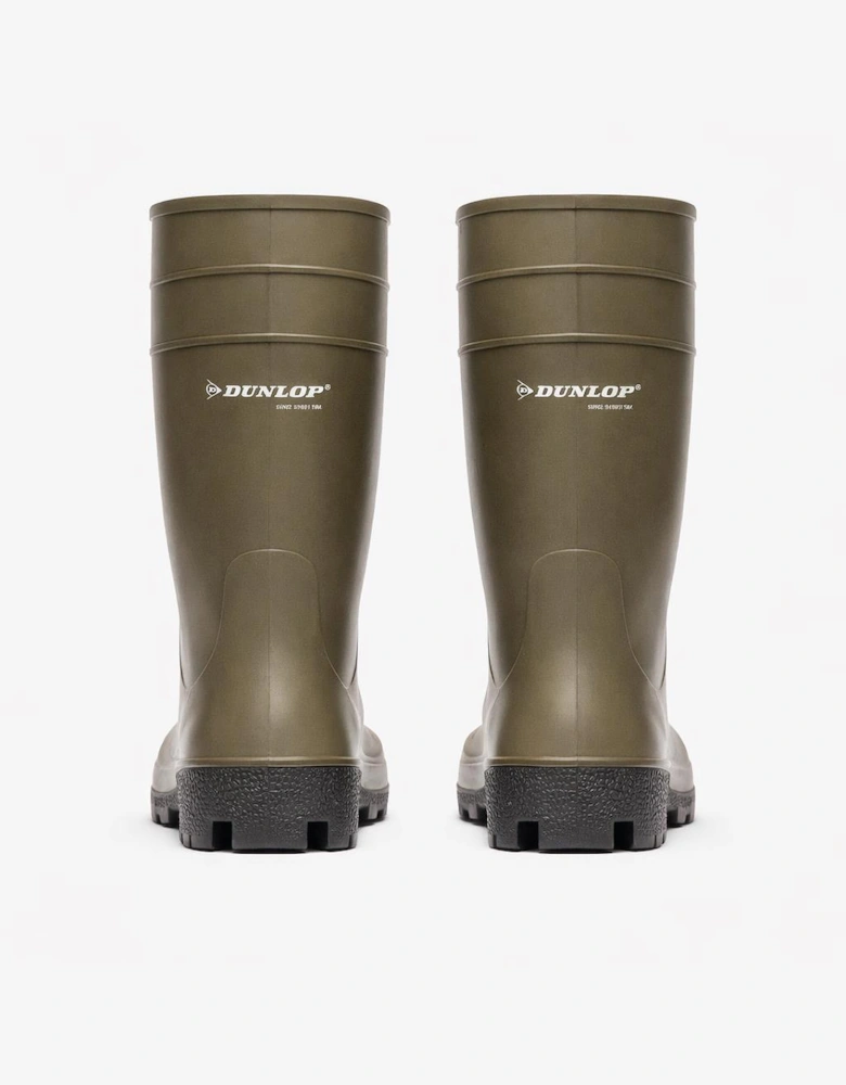 Dunlop PROTOMASTOR Mens Safety Wellingtons Green