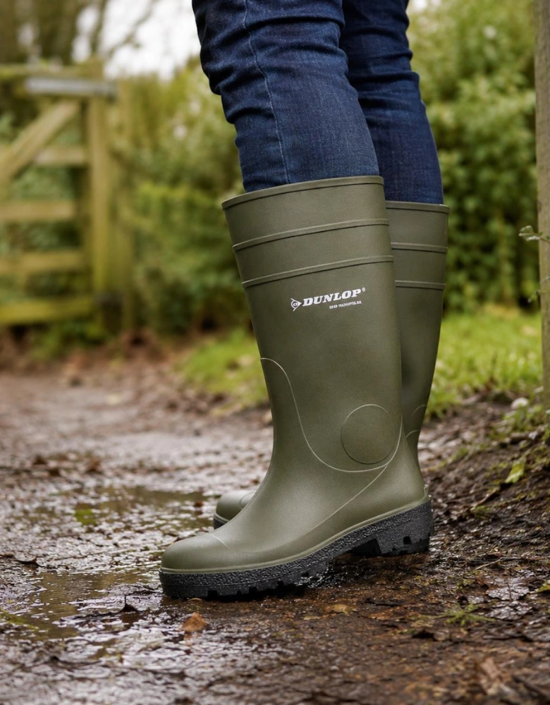 Dunlop PROTOMASTOR Mens Safety Wellingtons Green