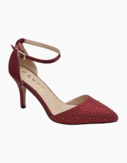 Burgundy Satin/Diama