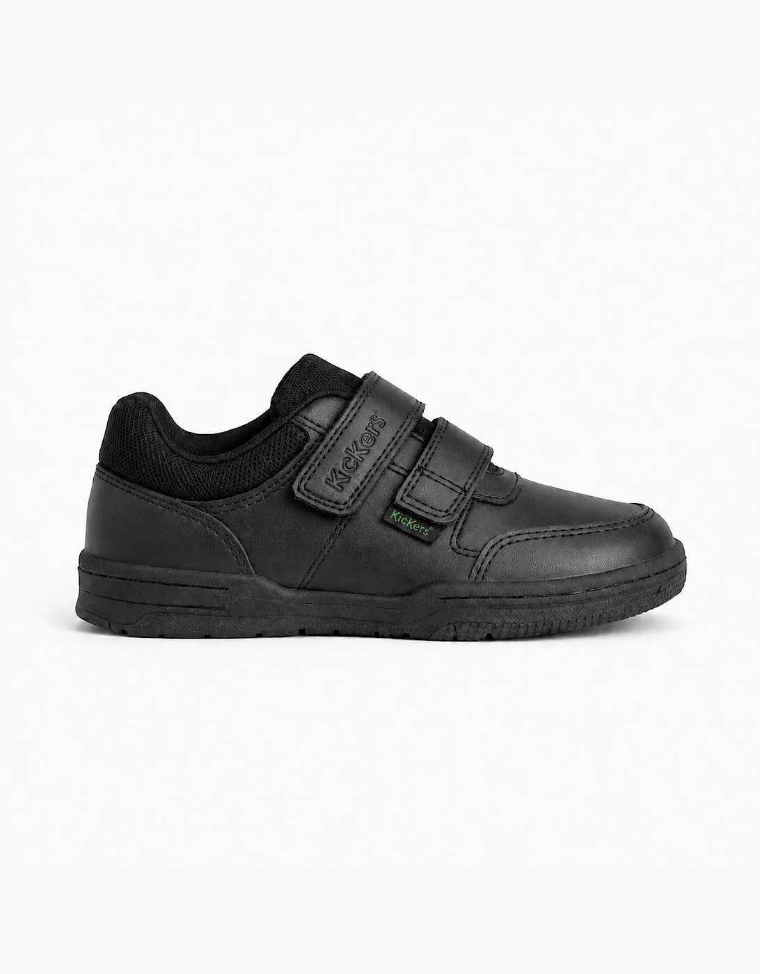 MERVAN Boys JUNIOR School Shoes Black