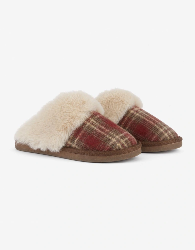 Jo & Joe ALNESS Womens Mules Brown/Red