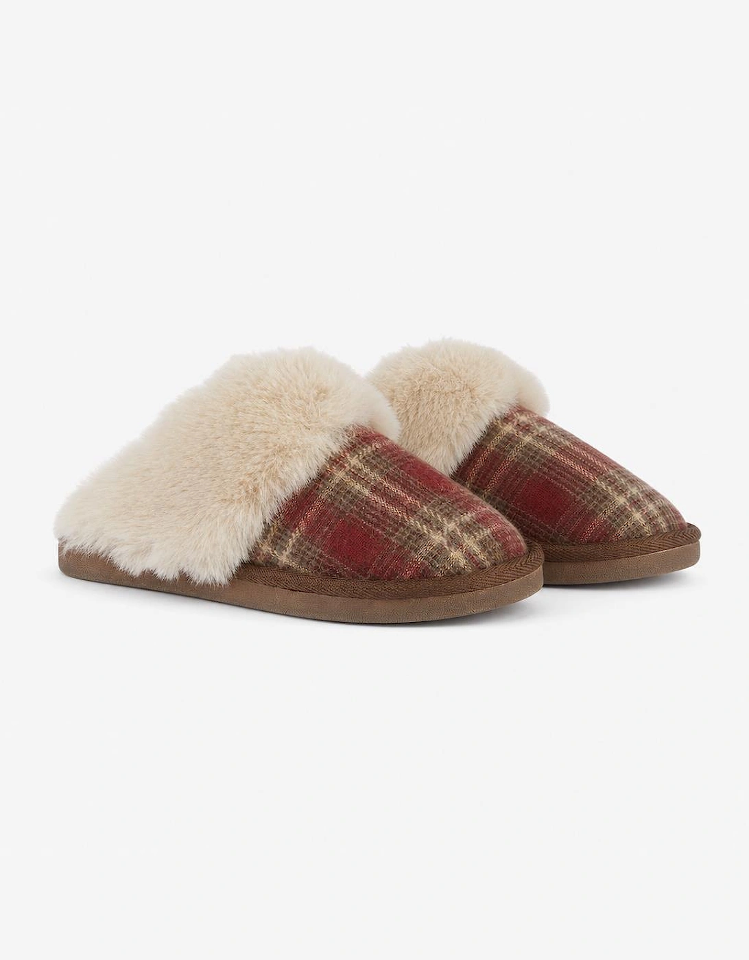 Jo & Joe ALNESS Womens Mules Brown/Red