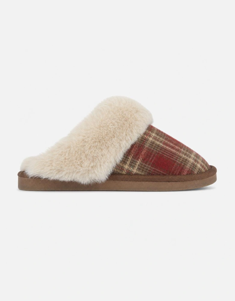 Jo & Joe ALNESS Womens Mules Brown/Red