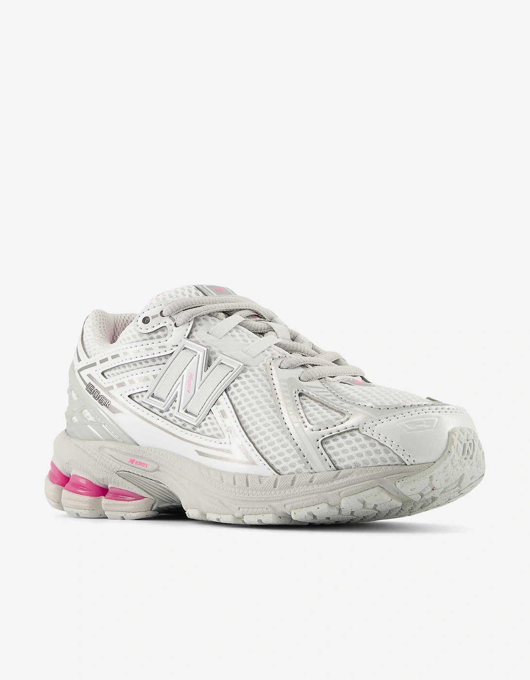 New Balance Girls 1906 Lace Trainers in Silver