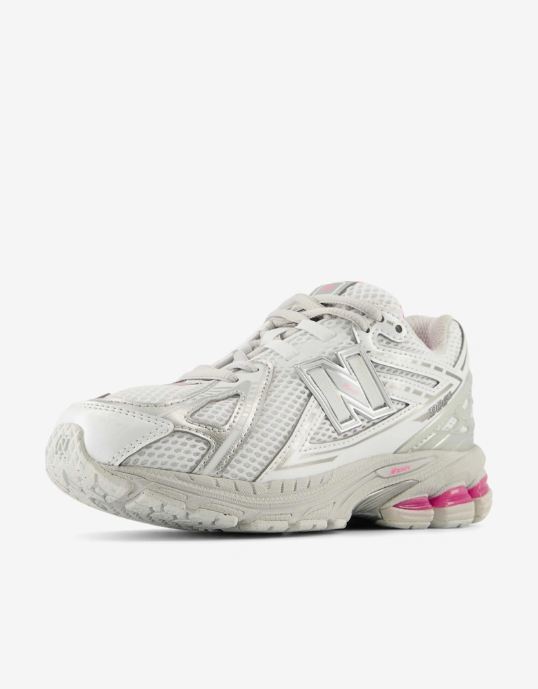 New Balance Girls 1906 Lace Trainers in Silver