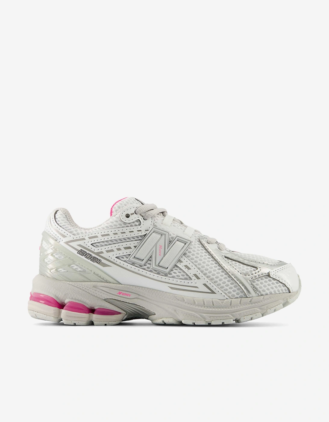 New Balance Girls 1906 Lace Trainers in Silver
