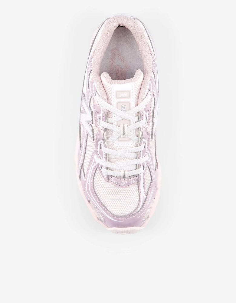 New Balance Girls 740 Bungee Lace Trainers in Pink