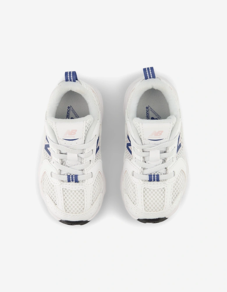 New Balance Kids 530 Bungee Lace Trainers in White