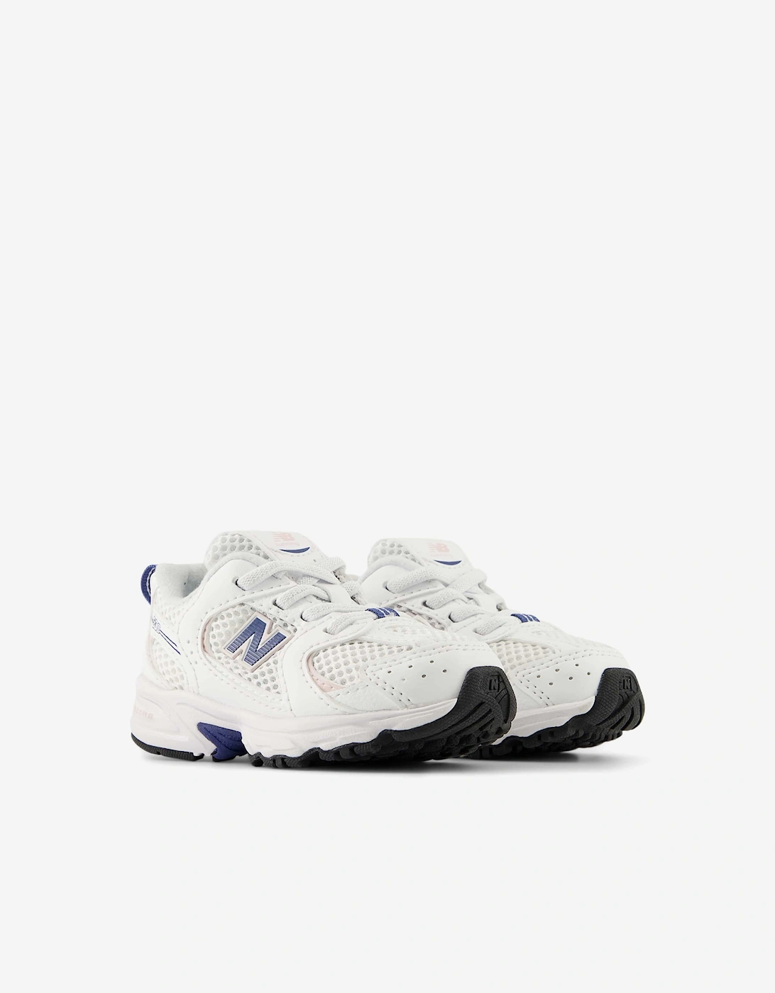 New Balance Kids 530 Bungee Lace Trainers in White