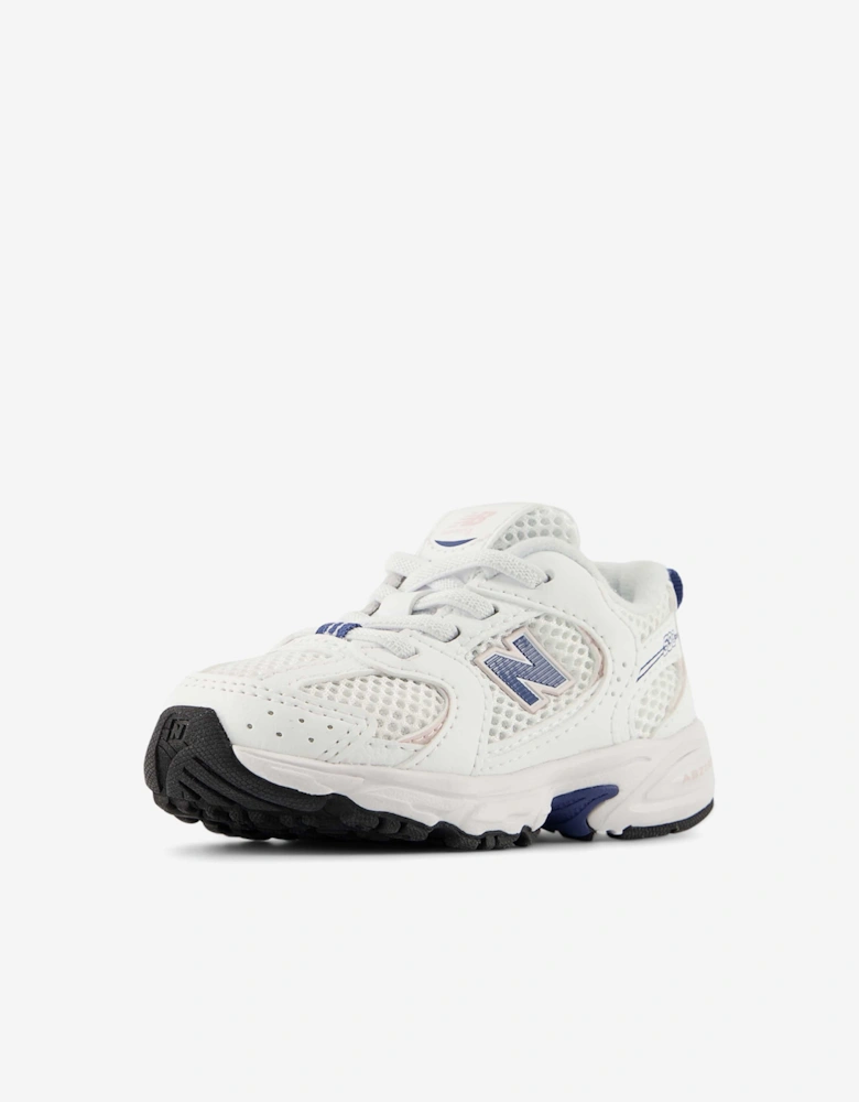 New Balance Kids 530 Bungee Lace Trainers in White