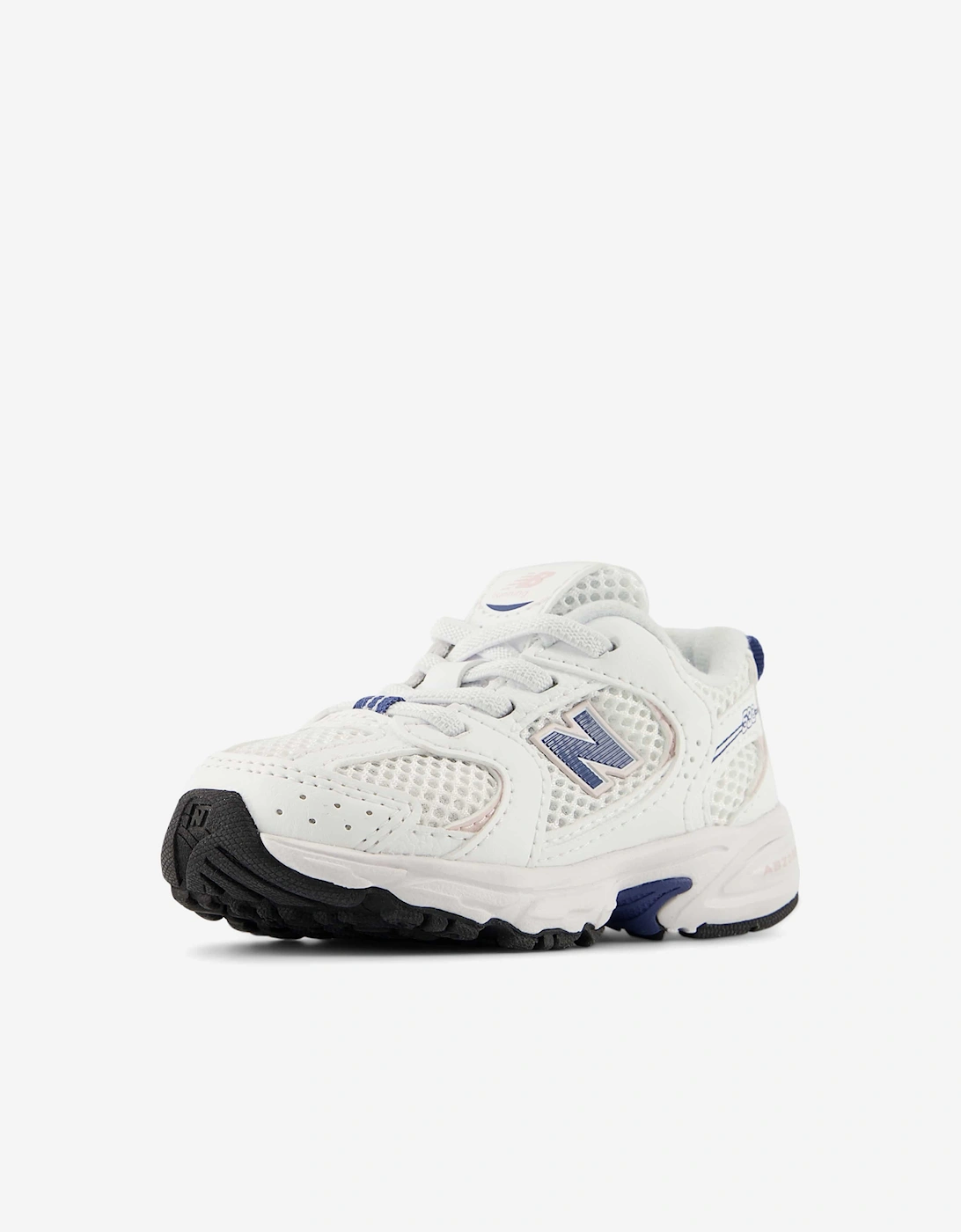 New Balance Kids 530 Bungee Lace Trainers in White