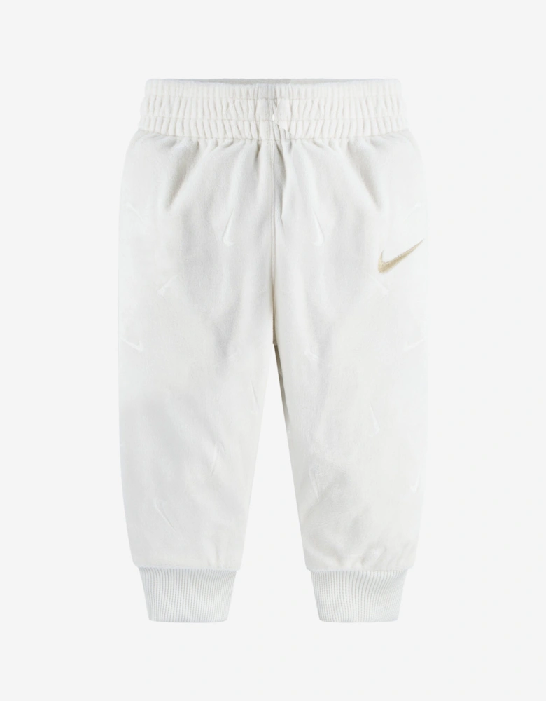 Nike Baby New Impressions Bodysuit and Pants Set in Ivory