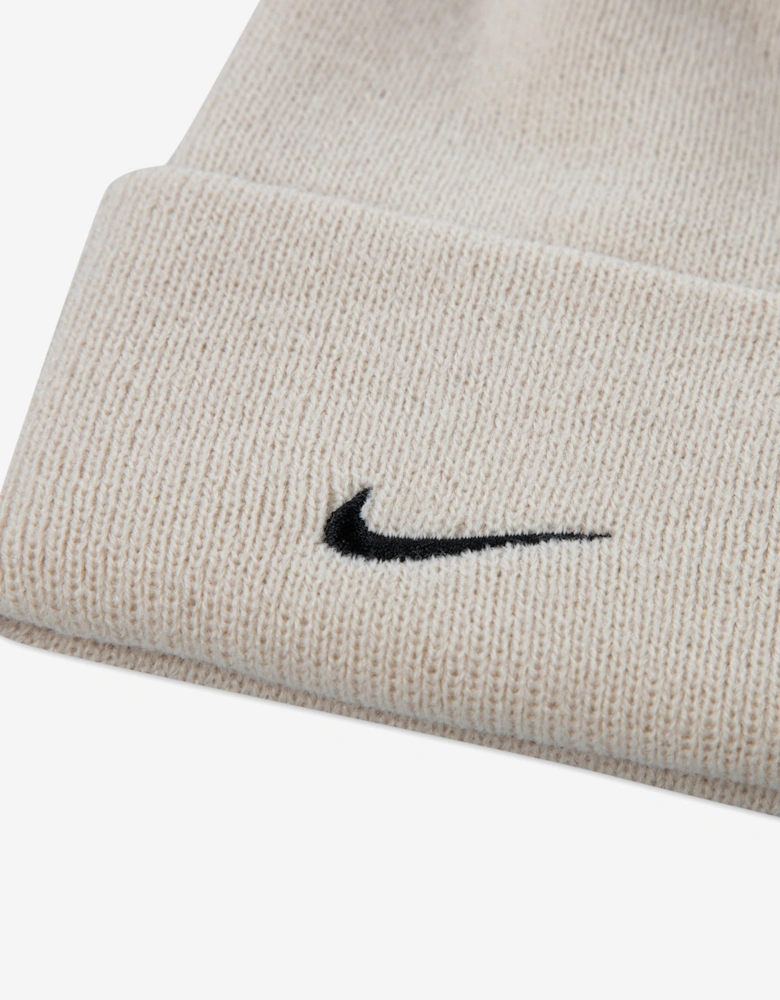 Nike Kids ACG Core Peak Beanie Set in Beige
