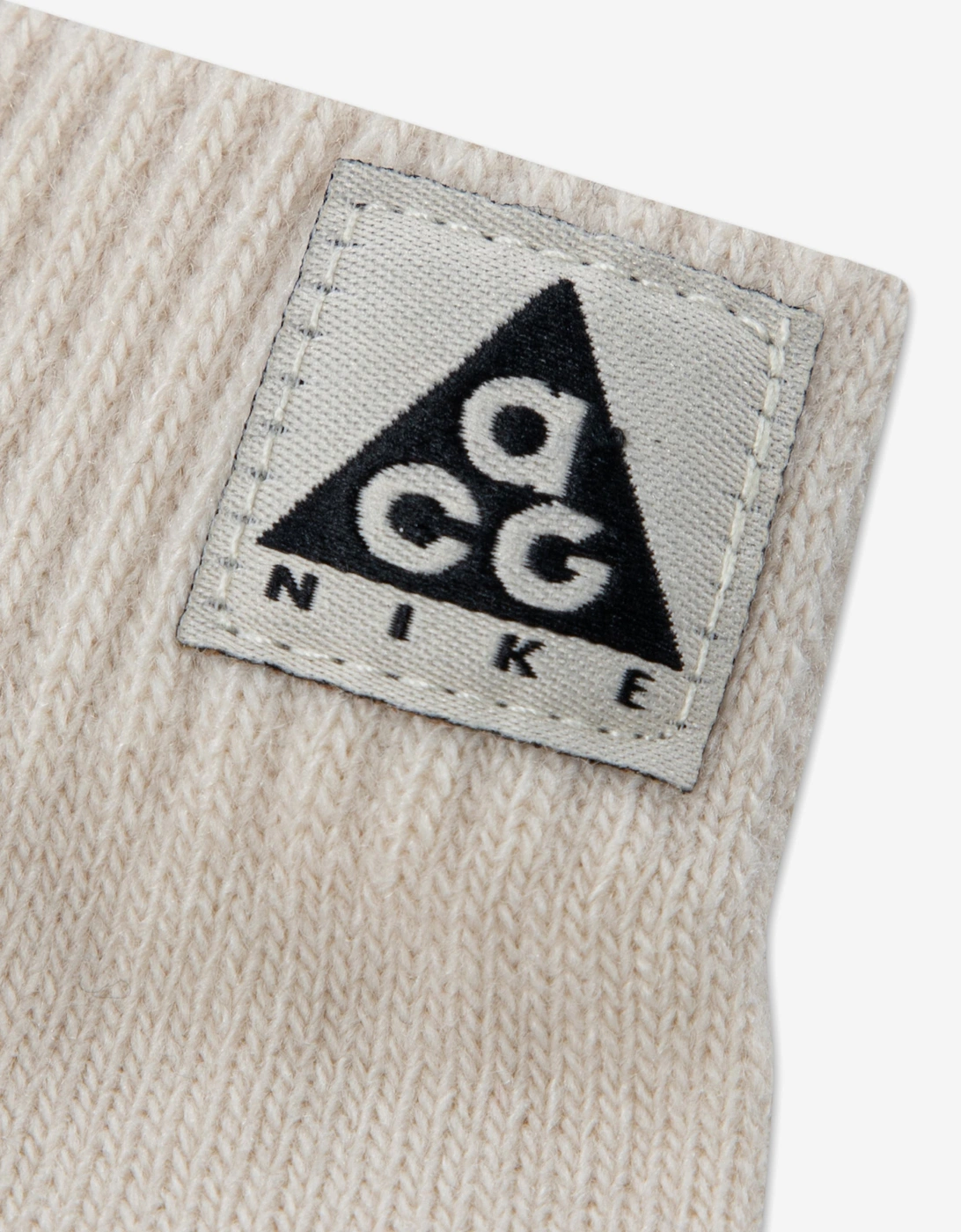 Nike Kids ACG Core Peak Beanie Set in Beige
