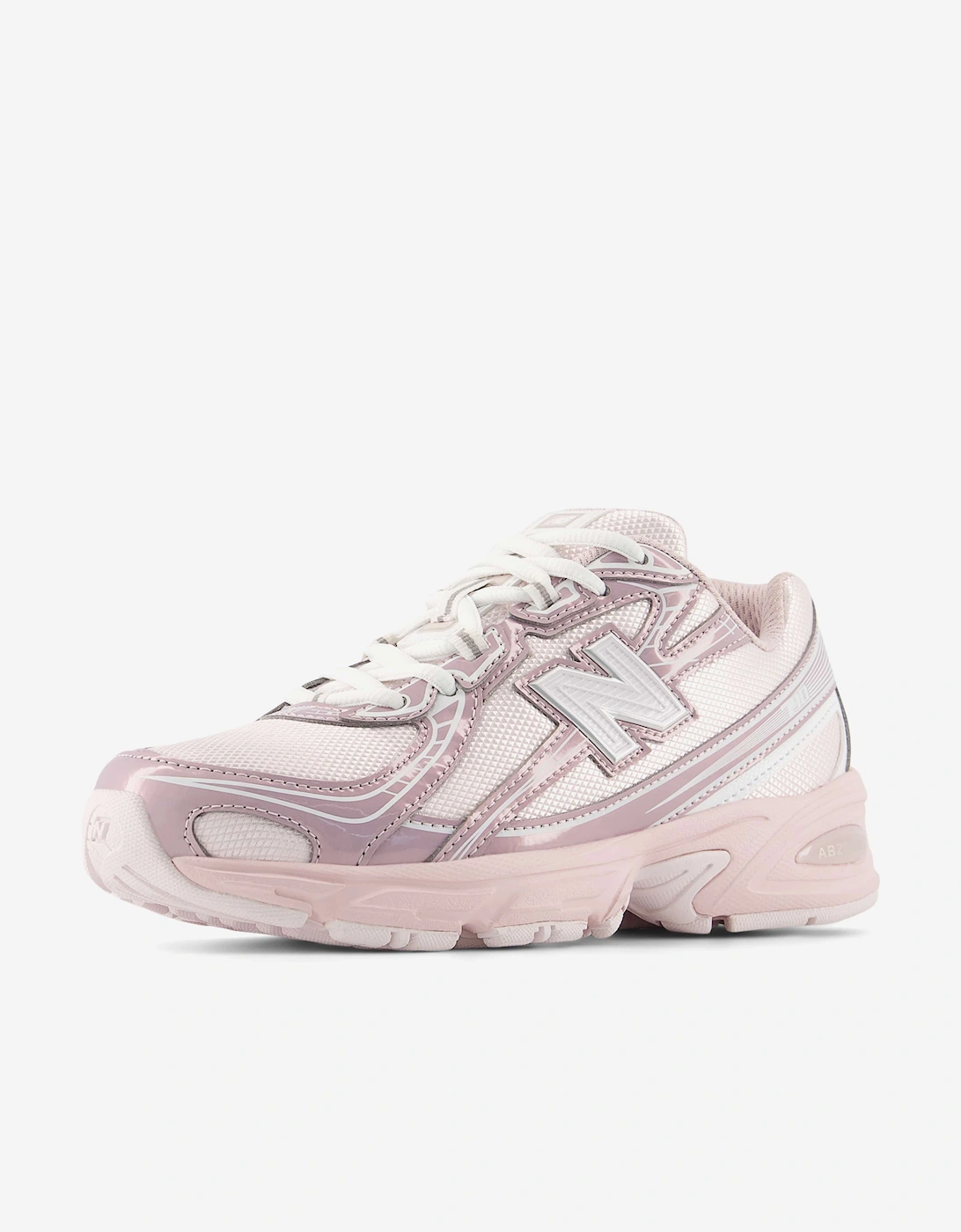 New Balance Girls 740 Lace Trainers in Pink