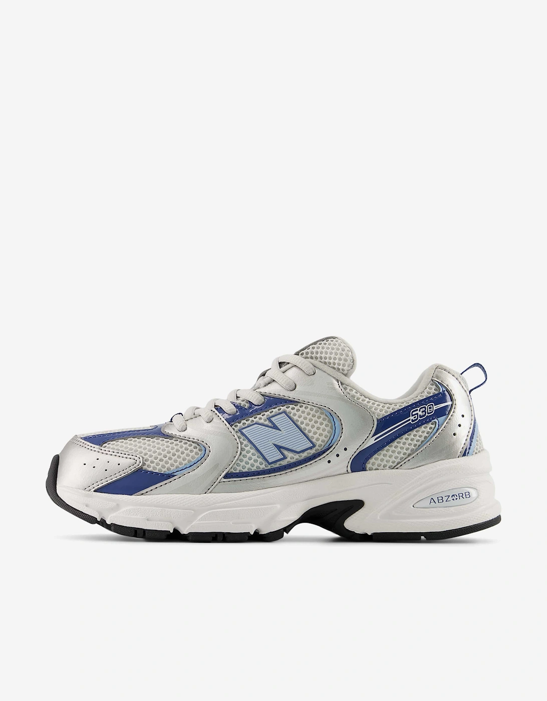 New Balance Kids 530 Lace Trainers in Silver
