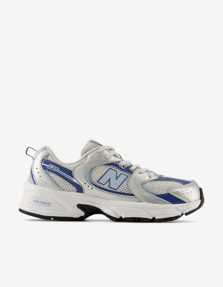 New Balance Kids 530 Lace Trainers in Silver